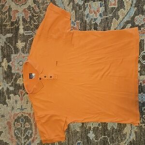 Patagonia Orange Polo XL Shirt